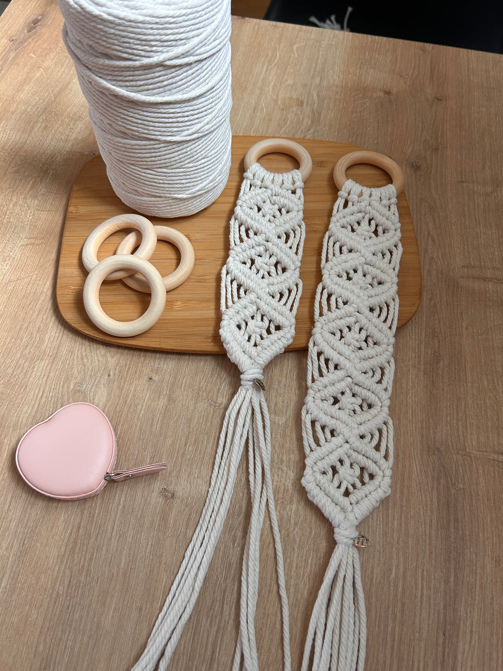 Ferma Tenda in Macramè – Decorazione Boho Naturale Handmade