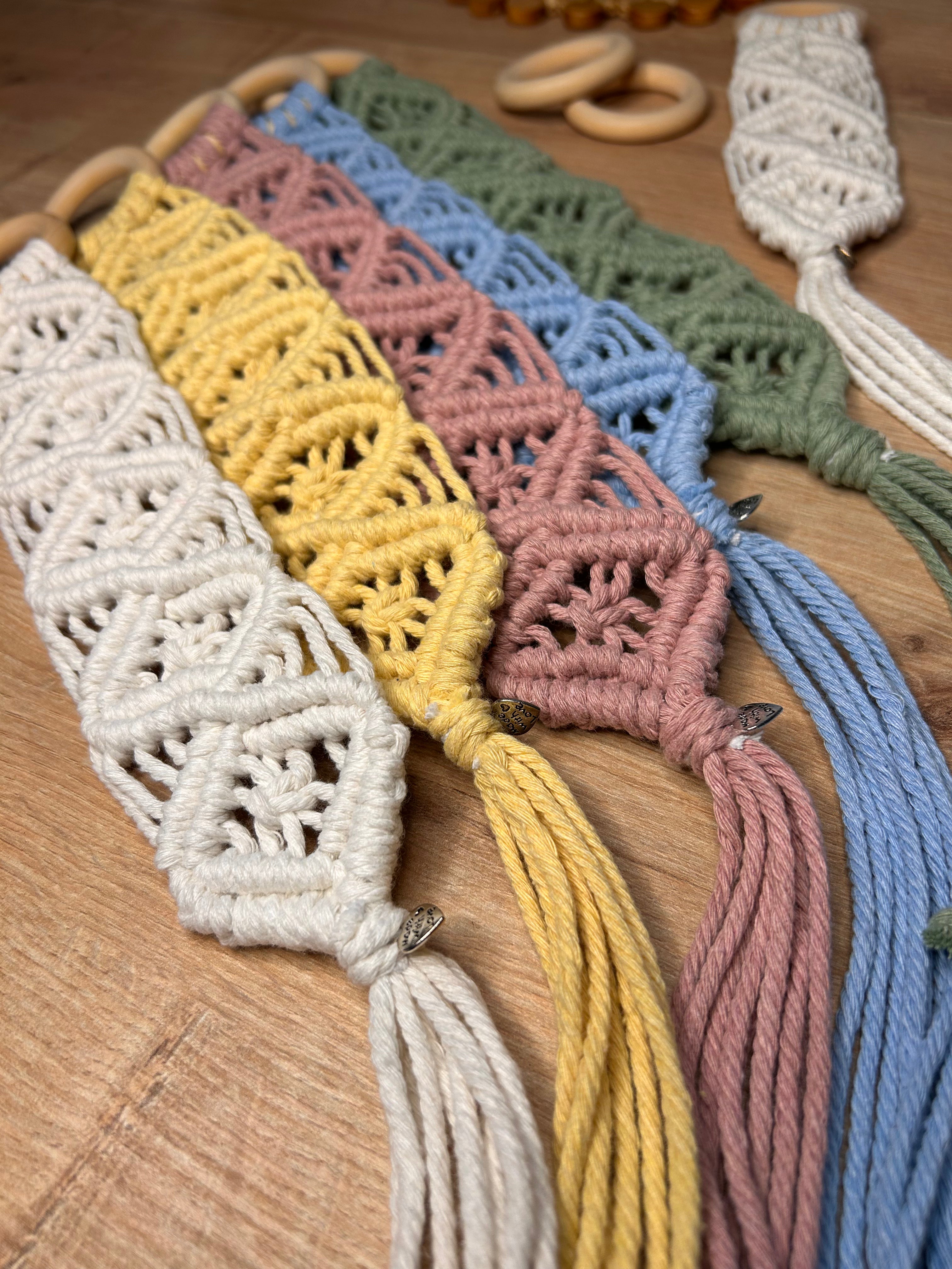 Ferma Tenda in Macramè – Decorazione Boho Naturale Handmade