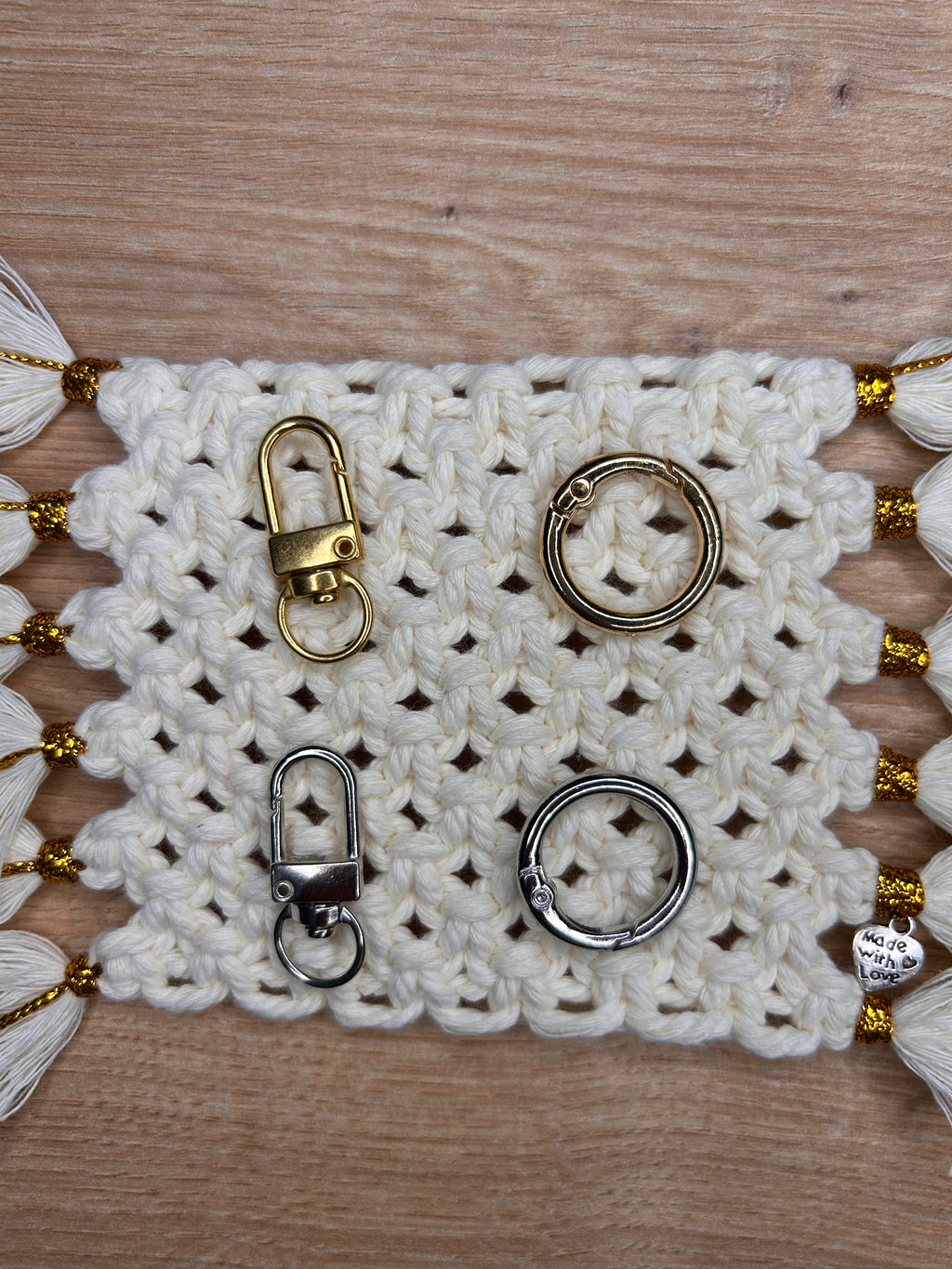 Borsa da spalla Handmade in Macramè