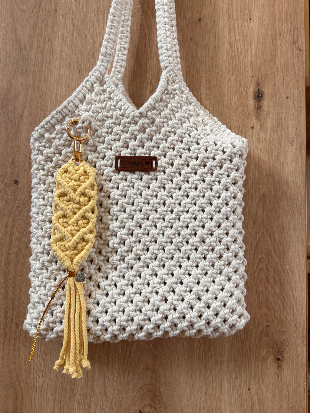 Borsa da spalla Handmade in Macramè
