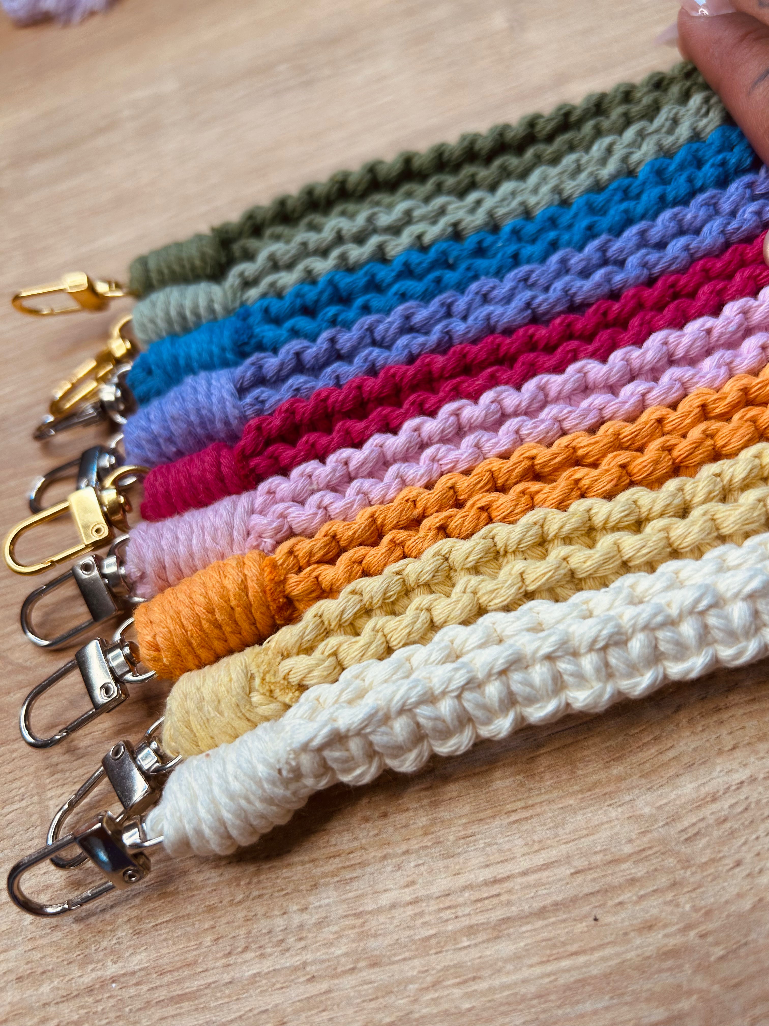 Macrame Phone Wristlet | Small multi-purpose accessory