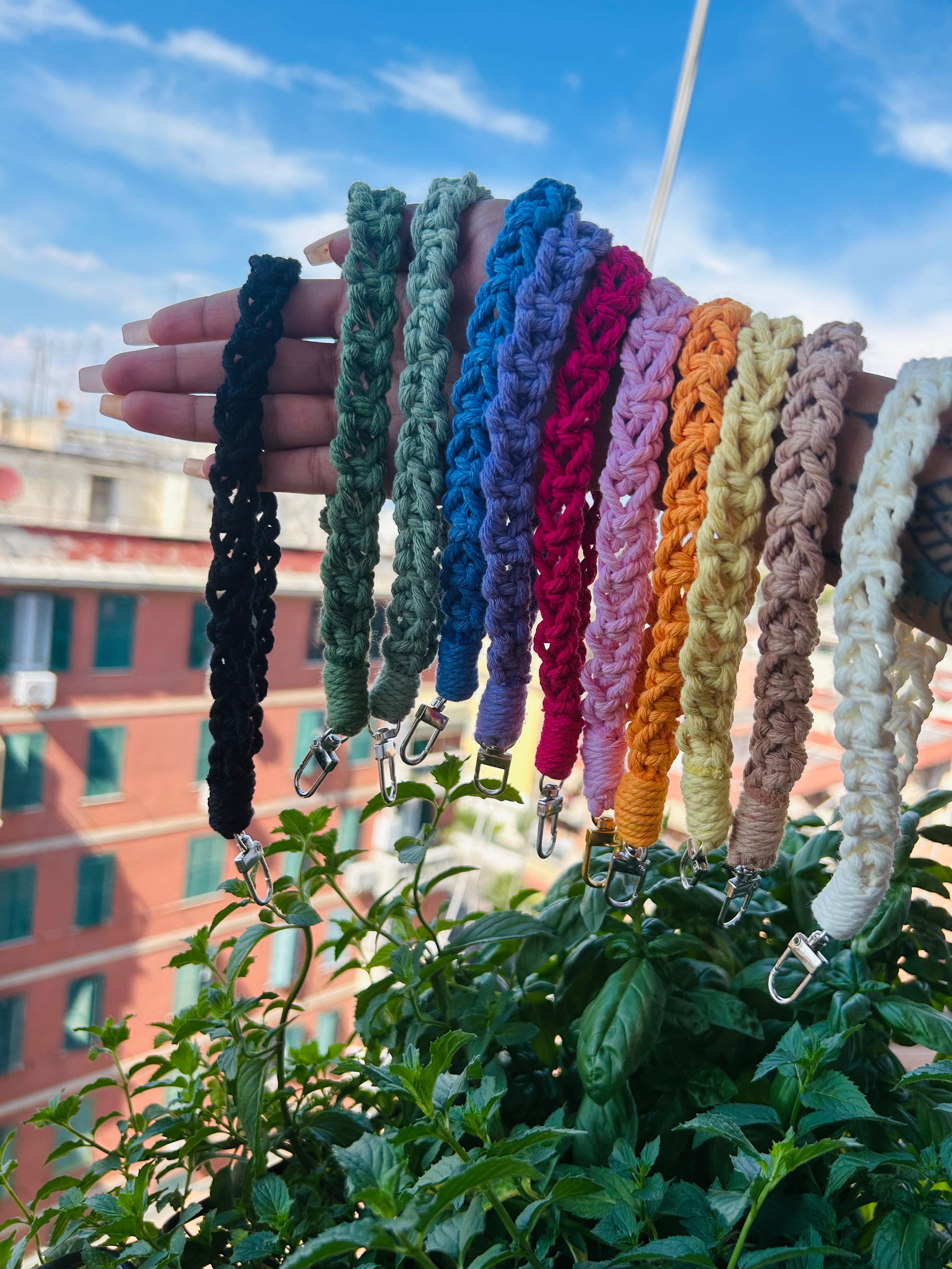 Macrame Phone Wristlet | Small multi-purpose accessory