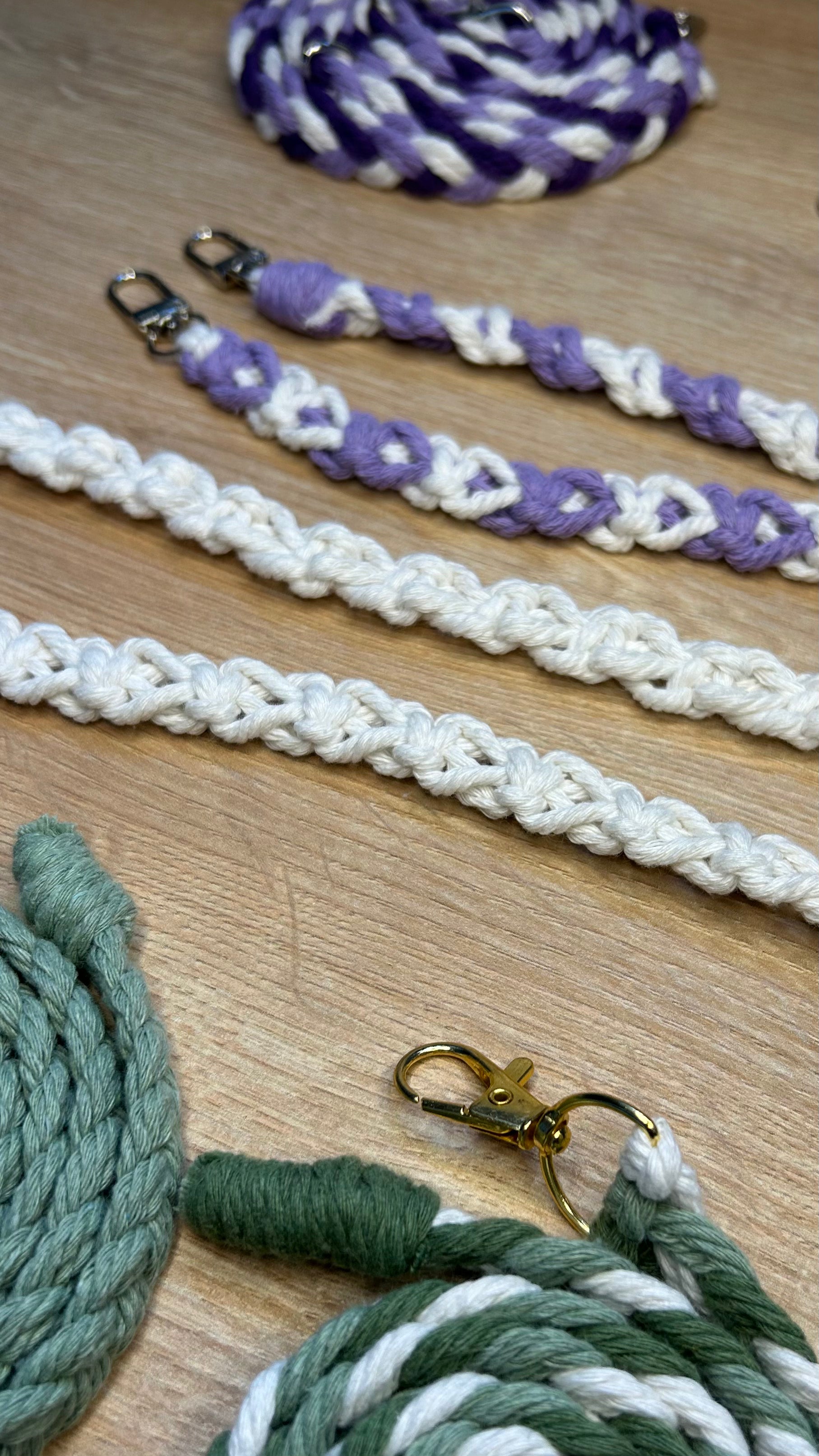 Removable Macrame Handle for Bag | Customize your bag