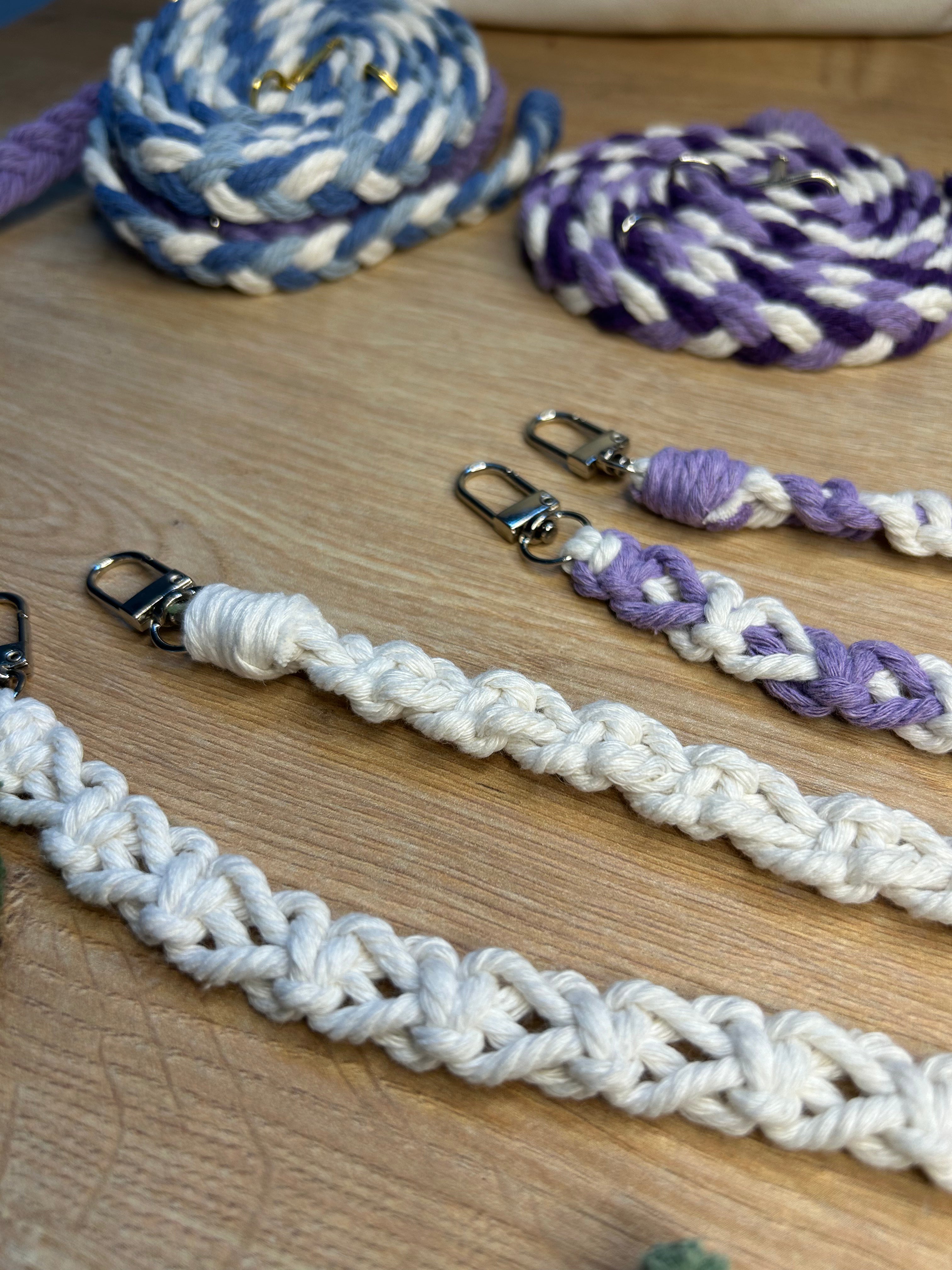 Removable Macrame Handle for Bag | Customize your bag